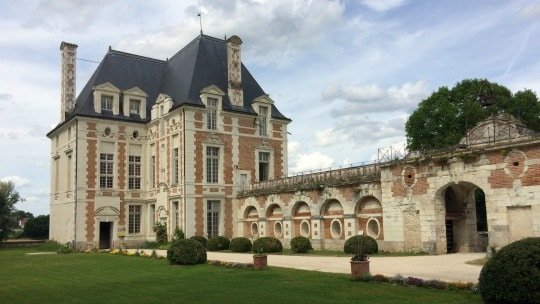 Château de Selles sur Cher, pavillon Béthune, vue sud