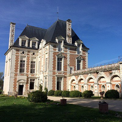 Vue du Pavillon Béthune, château de Selles sur Cher