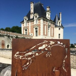 Vue du Pavillon Béthune et de la récompense