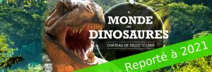 Le monde des dinosaures Exposition