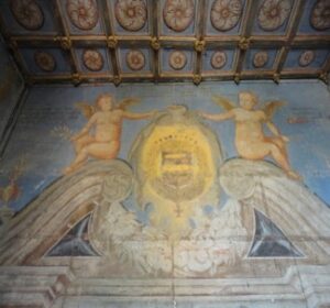 Pavillons Dorés peinture château Selles sur Cher