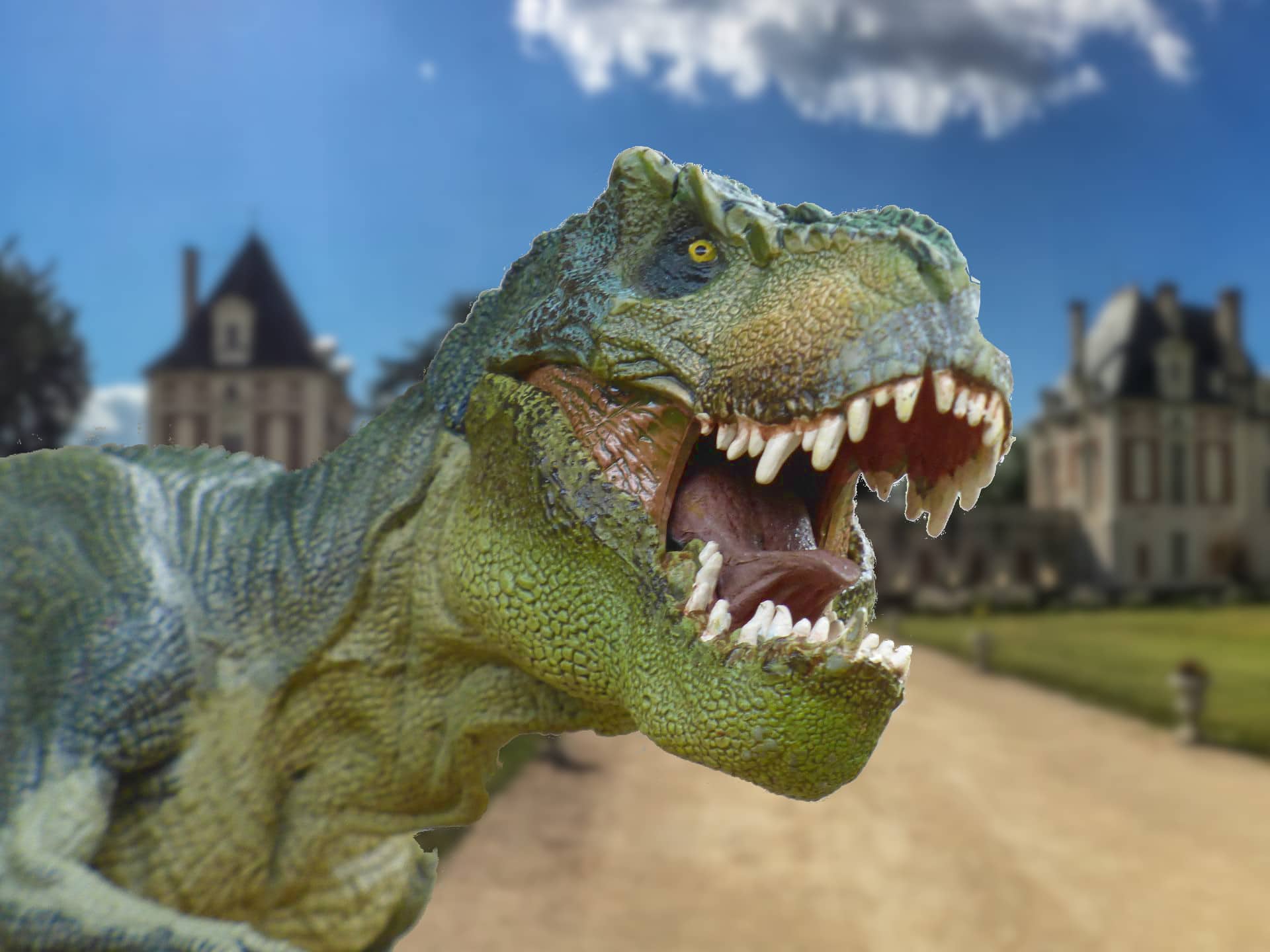 dinosaure Dashanpu parc château de Selles sur Cher