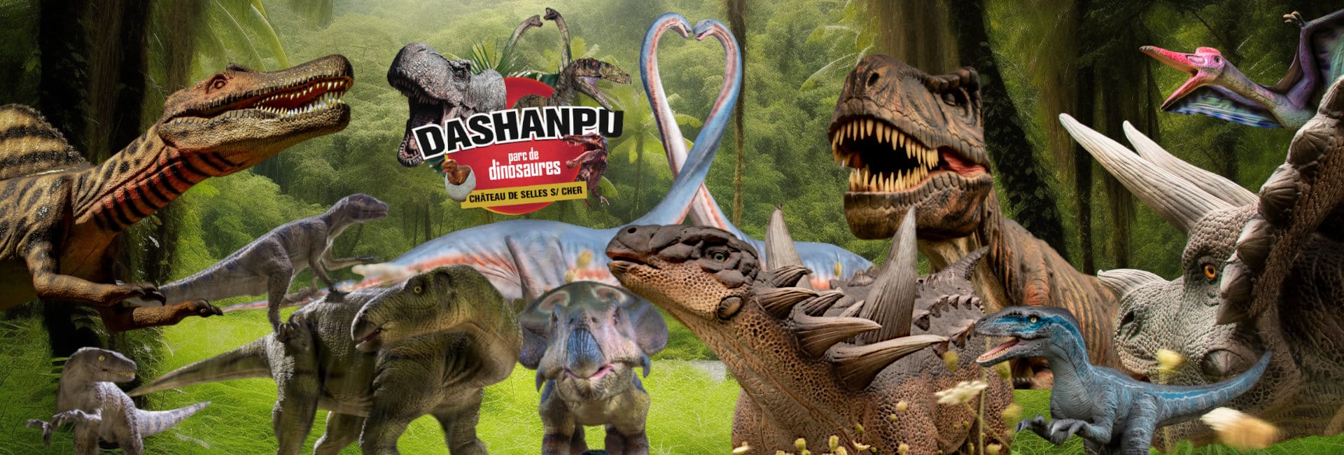 Dashanpu, Parc de dinosaures, ouvre du 17 juin au 10 septembre 2023